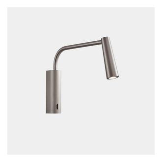Netlighting Gamma Extend LED Reading Light Adjustable Arm Nickel IP20 2.1W 2700K in Grey
