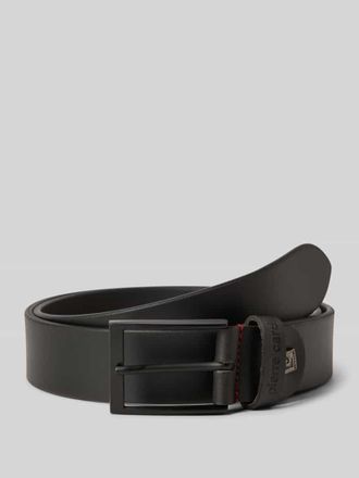 Pierre Cardin G&uuml;rtel mit Label-Detail in BLACK, Gr&ouml;&szlig;e 110