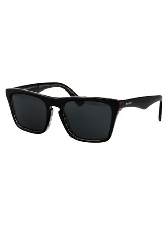 Burberry 0BE4434 Black Acetate Sunglasses - Black