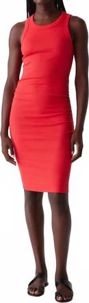Michael Stars Demi Ribbed Dress In Spritz