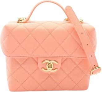 Chanel Pre-owned Matelasse Small Vanity Bag 2Way Borsa a Spalla - - Pre-owned - Donna - Rosa - ONE SIZE