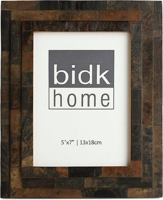BIDKhome Bidkhome Black Horn Step Design Picture Frame 5X7