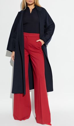 Max Mara Taverna Trousers, Womens, Red