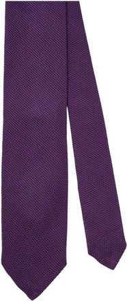 Robert Talbott Duvall Solid Grenadine Silk Necktie in Purple at Nordstrom