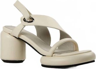 All Black Womens Mod Grommet Heels In Beige