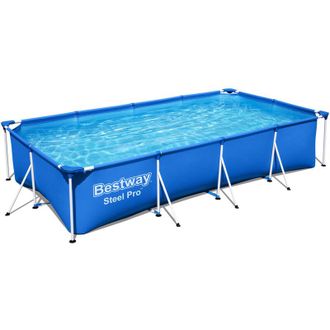 OEM Piscina Sobre El Suelo Rectangular Steel Pro Frame