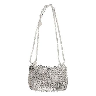 Paco Rabanne Silver Iconic 1969 Nano Bag