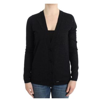 Costume National Dames, Truien, Grijs, Maat: S Wol