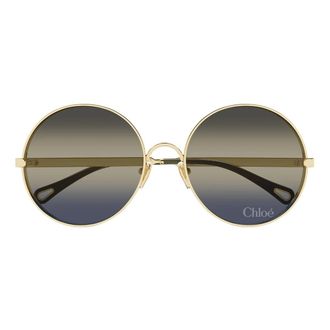 Chlo&eacute; Sunglasses Ch0321 S 004 Gold/Blue Women