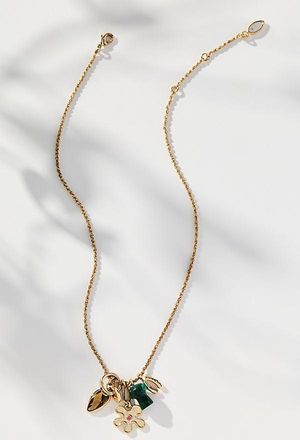 Mignonne Gavigan Riley Charm Cluster Necklace