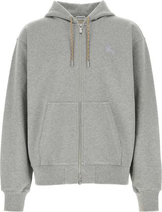 Burberry Grey Cotton Sweatshirt