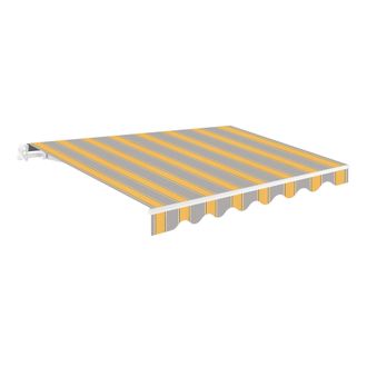 Wasabi Lona De Recambio Para Toldo Wasabi 2,5 X 2 M Gris/amarillo Poli&eacute;ster