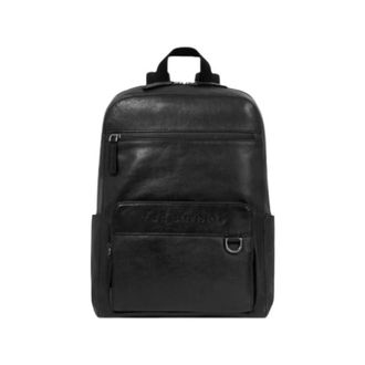 The Bridge Backpacks, male, Black, Size: ONE SIZE Damiano Backpack S 13