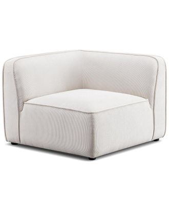 TOV Furniture Tov Furniture Travie Performance Corduroy Velvet Corner Chair