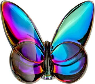 Baccarat Papillon Crystal Lucky Butterfly Blue Scarabee 2609987