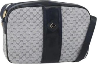 Gucci Pre-owned Cross Body Bags, female, Blue, Size: ONE SIZE Pre-owned Plastic Crossbody Bag