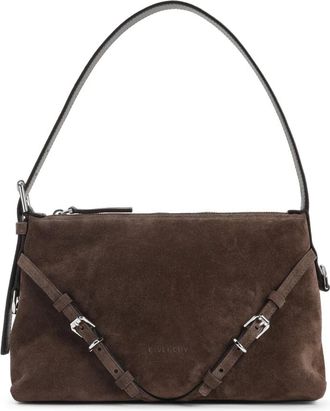 Givenchy Voyou Mini Bag - Dames - Schoudertassen - Bruin - ONE Size - Leer - Tassen
