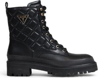 Guess Herfst/Winter Dames Schoenencollectie - Dames - Veterlaarzen - Zwart - 36 EU - Schoenen