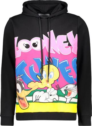 Iceberg Hoodie met borduursel - Heren - Hoodies - Zwart - S - Katoen - Hoodies & sweatvesten