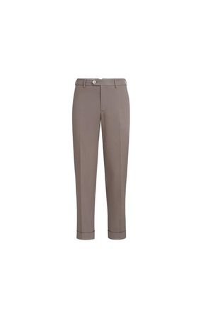 Brunello Cucinelli Comfort gabardine trousers in Hazelnut at Nordstrom, Size 54 It