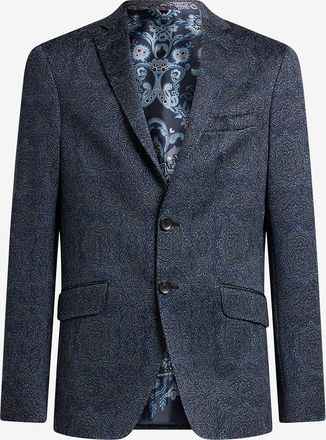 Etro Jersey-Jacquard-Blazer mit Medaillonmotiv Roma Fit