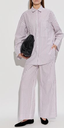 By Malene Birger Cabello Trousers, Womens, White