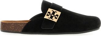 Tory Burch Tory Burch, Slippers, female, Black, Size: 6 1/2 US Cozy Home Slippers for Ultimate Comfort