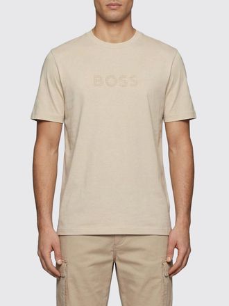 HUGO BOSS T-shirt in cotone con logo Boss