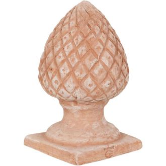 Biscottini International Biscottini - Pi&ntilde;a De Pino Toscano De Terracota 100% Made In Italy Totalmente Hecha A Mano