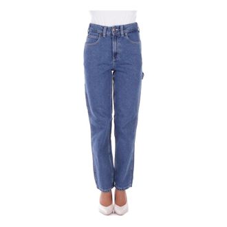 Dickies Dames, Jeans, Blauw, Maat: W26 Katoen