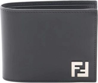 Fendi Pre-owned Wallets, female, Black, Size: ONE SIZE Pre-owned Leather Bifold Wallet
