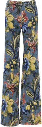Etro Jeans - Dames - Loose Fit Jeans - Veelkleurig - W28 - Jeans