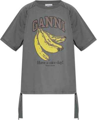 Ganni Donna, Top, Grigio, L/Xl, new