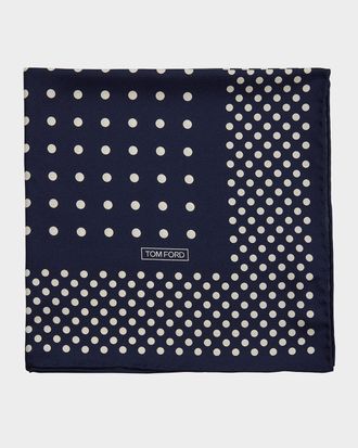Tom Ford Men & apos;s Silk Pocket Square