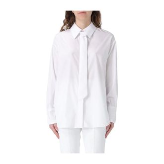 Elisabetta Franchi Shirts, female, White, Size: XL Shirt