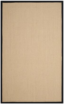 Safavieh Alfombra sisal beige/nero 122 x 183 cm