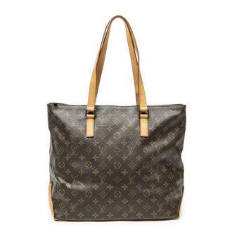 Louis Vuitton Pre-owned Womens Cabas Mezzo Shoulder Bag - Brown - One Size