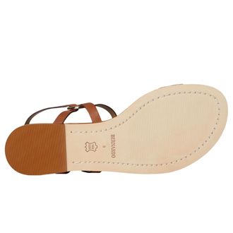 Bernardo Henre Haircalf Natural Leopard / Luggage HENRE-HAIRCALF Womens