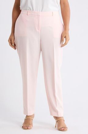 Tahari by ASL Classic Pants in Tea Rose at Nordstrom, Size 20W