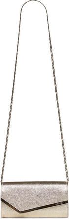 Jimmy Choo London Emmie Clutch - Dames - Schoudertassen - Geel - ONE Size - Katoen - Tassen
