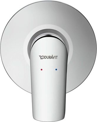 Duravit Mezclador de ducha Duravit No.1, empotrado, con cuerpo básico