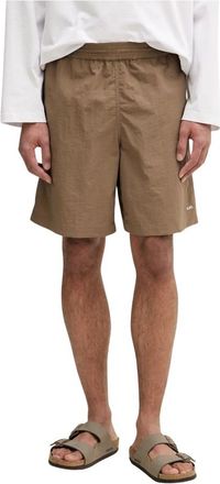 A.P.C. Rio Shorts - Heren - Korte Broeken - Beige - S - Polyester - Korte Broeken
