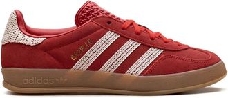adidas Gazelle Indoor Better Scarlet/Wonder White/Gum sneakers - men - Suede/Polyurethane/Rubber - 5.5 - Red