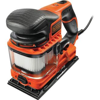Black+Decker BLACK+DECKER Levigatrice 1/3 Foglio con filo 270W - DuoSand - KA330EKA-QS