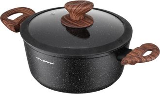 OEM Florina Master Olla Aluminio Negro 28 Cm 6,5 L