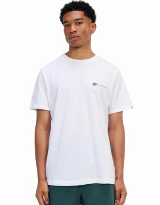 Berghaus Mens Berghaus Mens Class Logo Short Sleeve T-Shirt - White - Size: 36