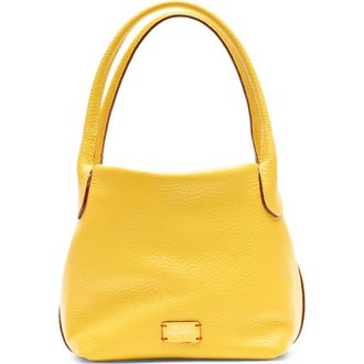 Frances Valentine Teeny Sweet Pea Leather Handbag in Canary at Nordstrom