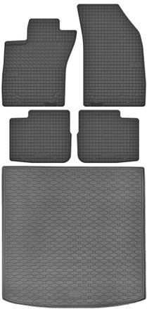 OEM Set Di Tappetini In Gomma Per Auto E Tappetino Per Bagagliaio Per Fiat Tipo Kombi Dal 2017