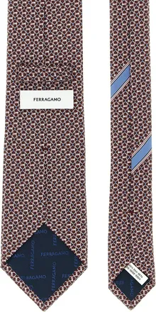 Ferragamo Chapeau Necktie - Wine