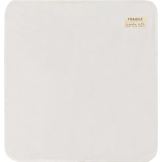 Fragile Scallop Stitch Cotton Blanket in Off White at Nordstrom